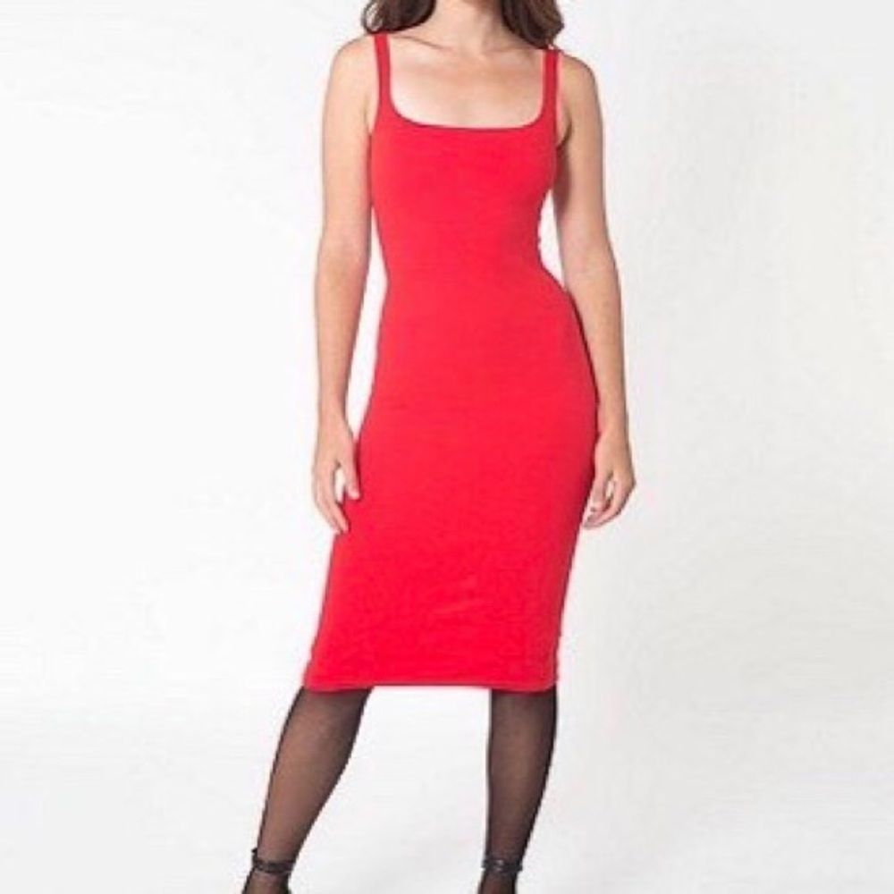 American Apparel Midi Dress